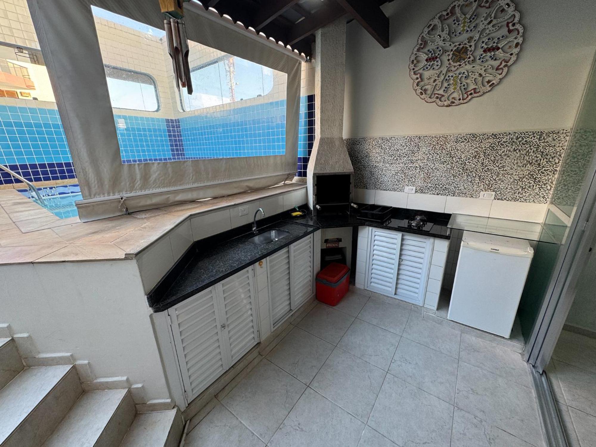 Cobertura 51 De 3 Quartos Com Piscina E Churrasqueira Privativa กัวรูจา ภายนอก รูปภาพ